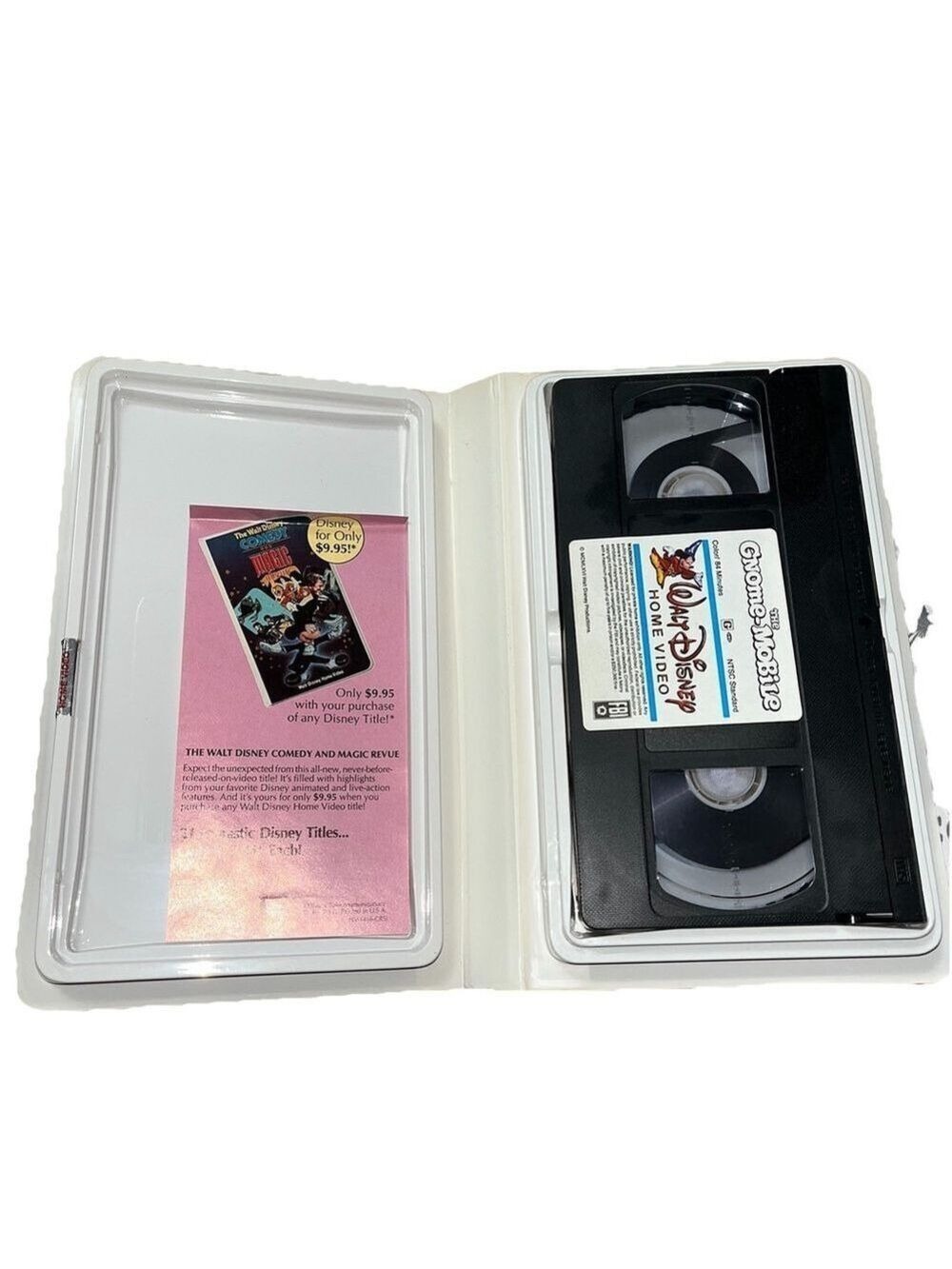 The Gnome-Mobile (1967) Walt Disney Home Video VHS Clamshell Vintage - Picture 2 of 6